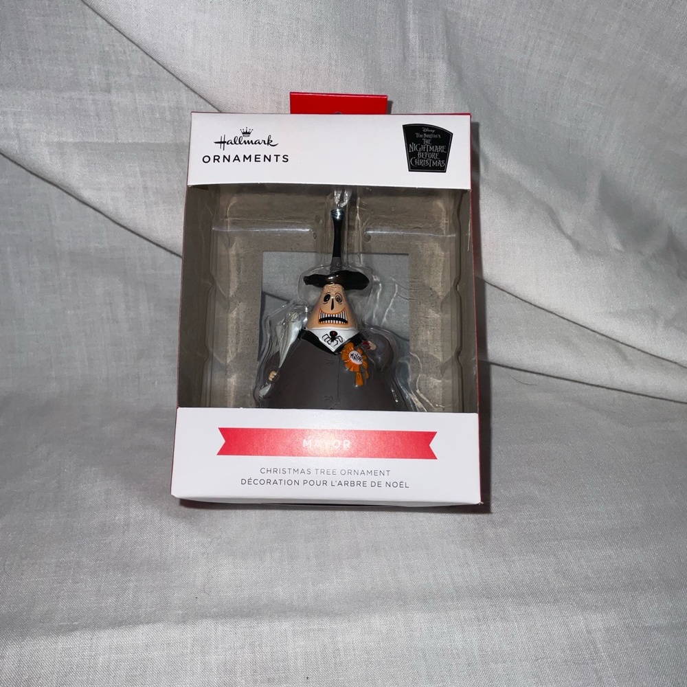 Hallmark Nightmare Before Christmas Mayor Ornament NEW